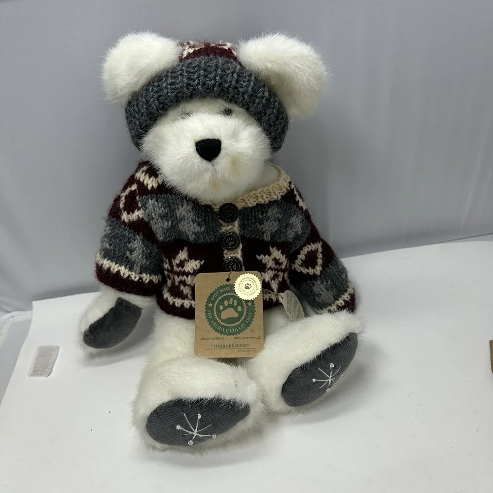 Boyds Bears Collection Lot of 4 Christmas Sweaters With Tags